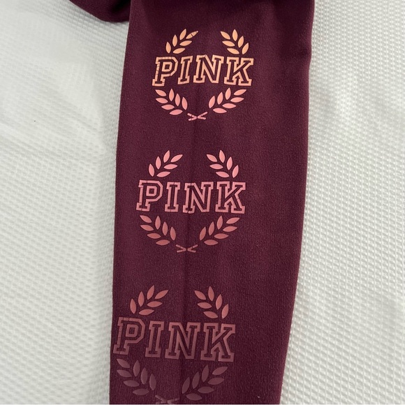 Victoria Secret PINK burgundy crewneck size XS - Picture 9 of 13